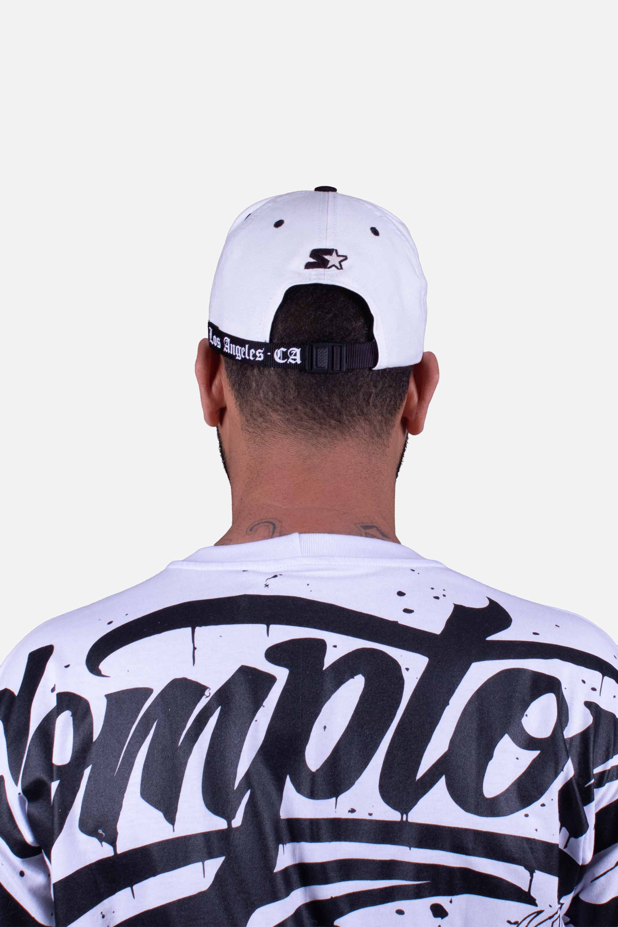 Boné Aba Curva Collab Starter X Compton Click Ninety9 Off White