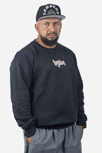 Moletom Compton Careca Gorro Preto