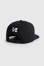 Boné Aba Reta Snapback Crenshaw Logo - Preto