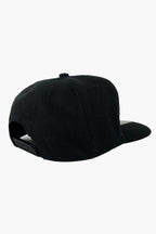 Boné Compton Aba Reta Snapback Cali All Black