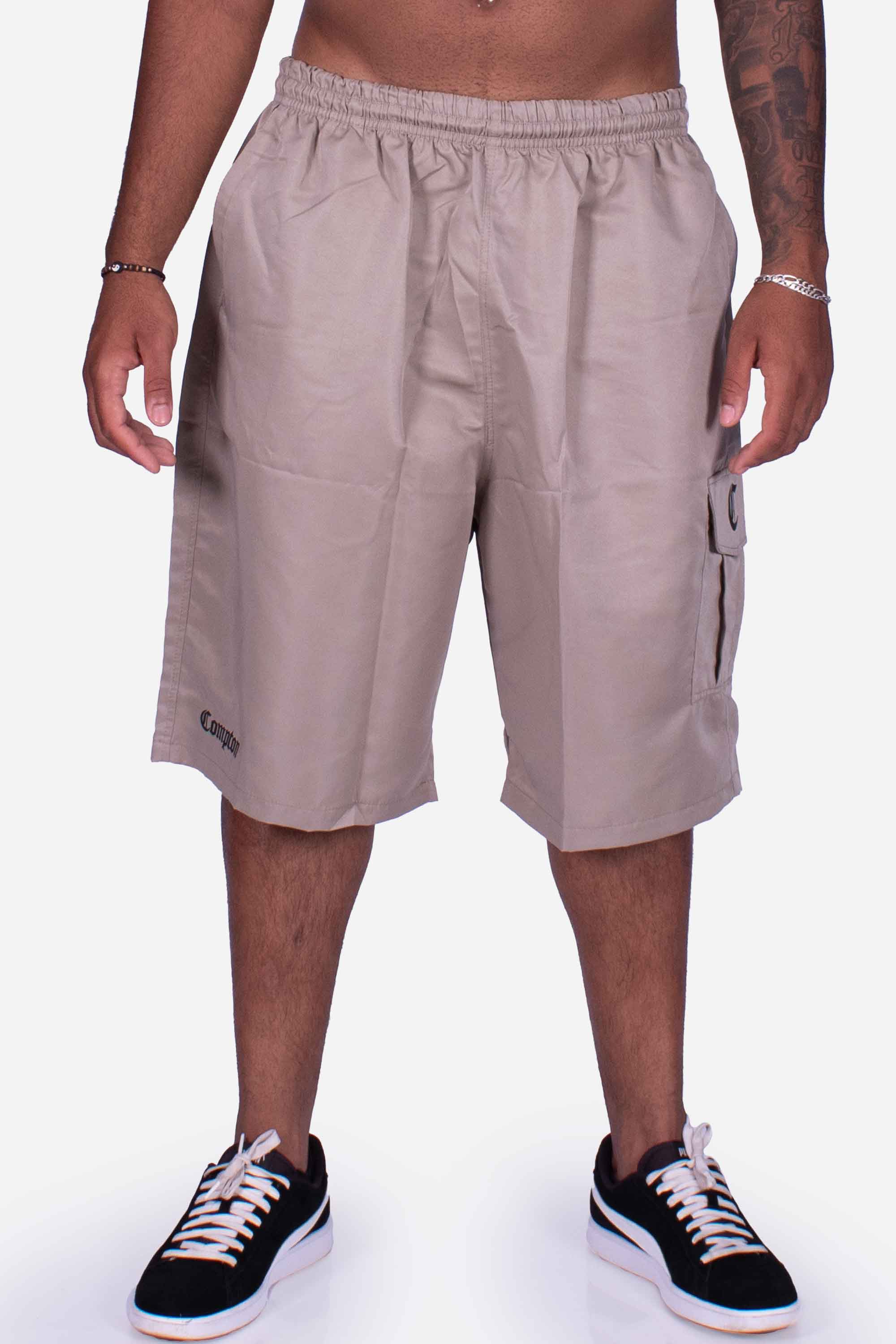 Bermuda Cargo Compton Elástico Plus Caqui