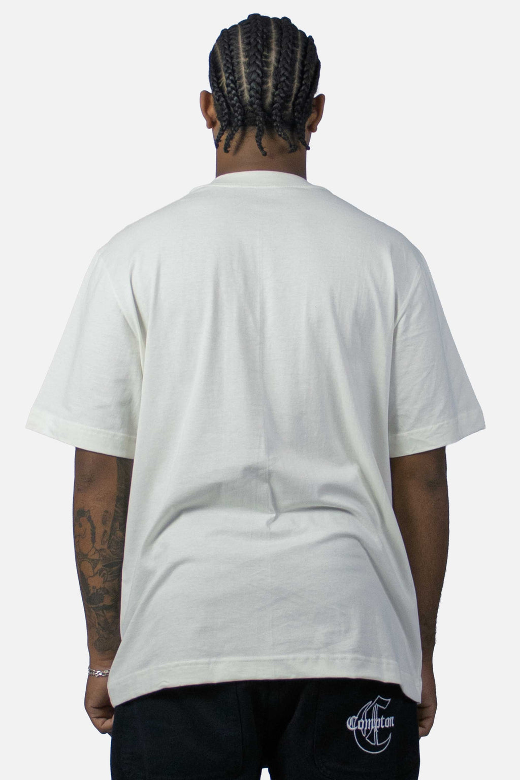 Camiseta Compton Oversized Original Gangsta Brand Off White