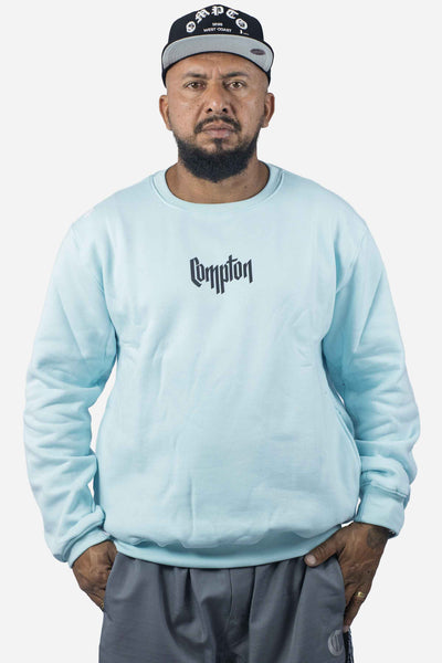 Moletom Compton Careca Gorro Verde Claro