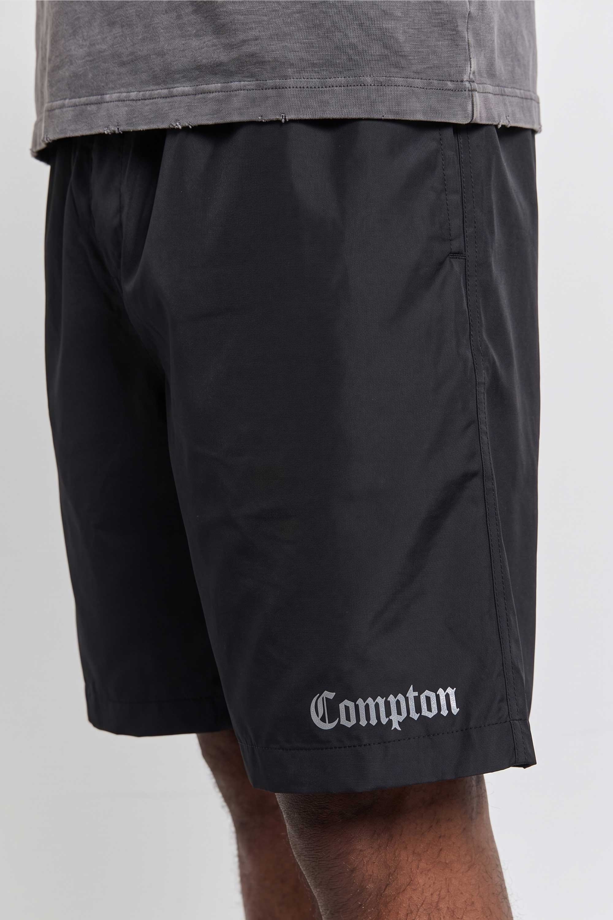 Bermuda Compton Tactel Repelente Água Preta