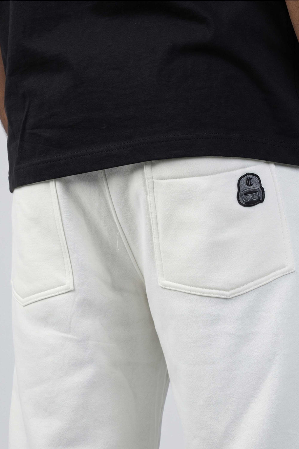 Bermuda Moletom Compton Drop Drained Off White