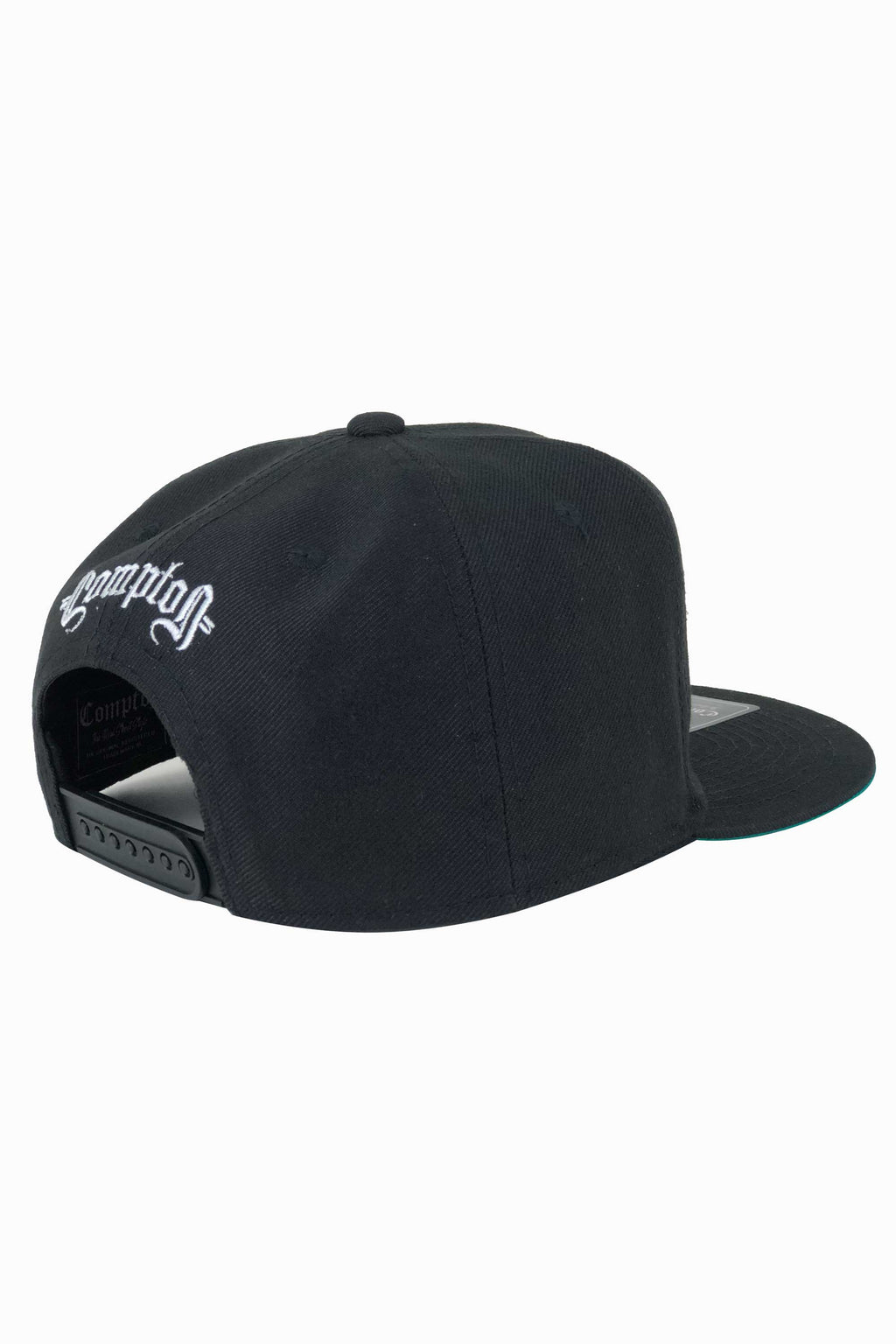 Boné Compton Aba Reta Los Angeles California Preto - COMPTON