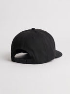 Boné Compton Aba Reta Snapback LA Recorte a Laser Preto