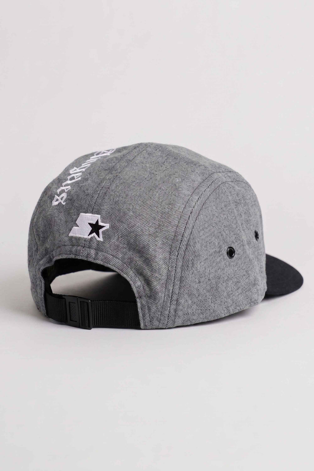 Boné Five Panel Collab Starter X Compton Los Angeles Cinza