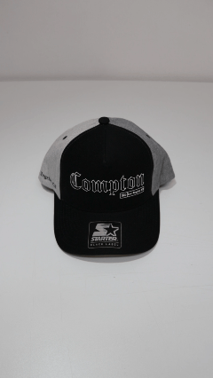 Boné Aba Curva Collab Starter X Compton 310 Cinza