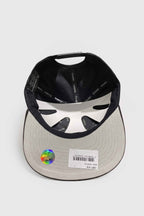 Boné Compton Aba Reta Snapback Born And Raised Preto