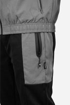 Calça Jogger Collab Starter x Compton Training Sintética - Preta com Recortes Cinza