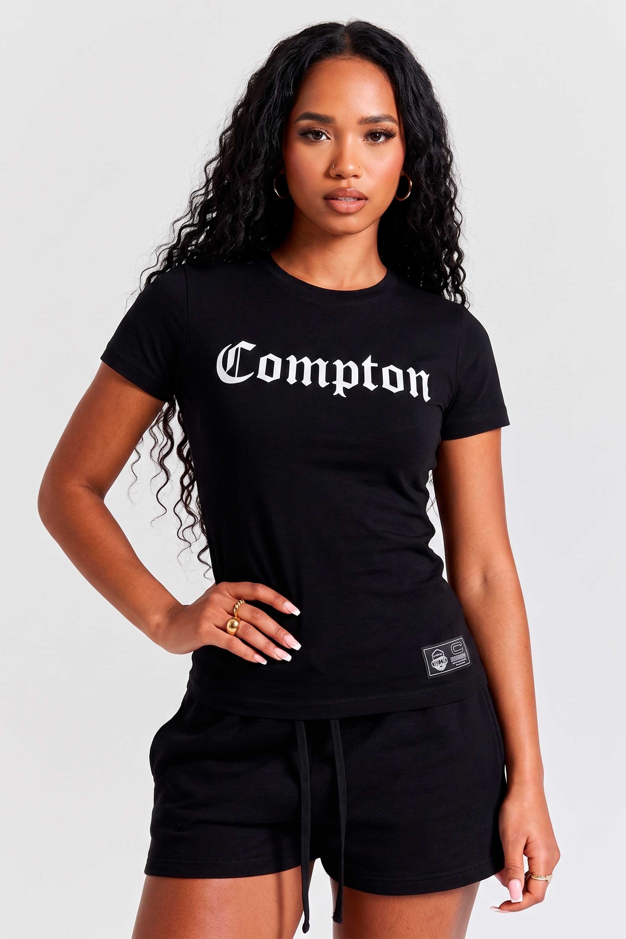 Camiseta Compton Classic Preta