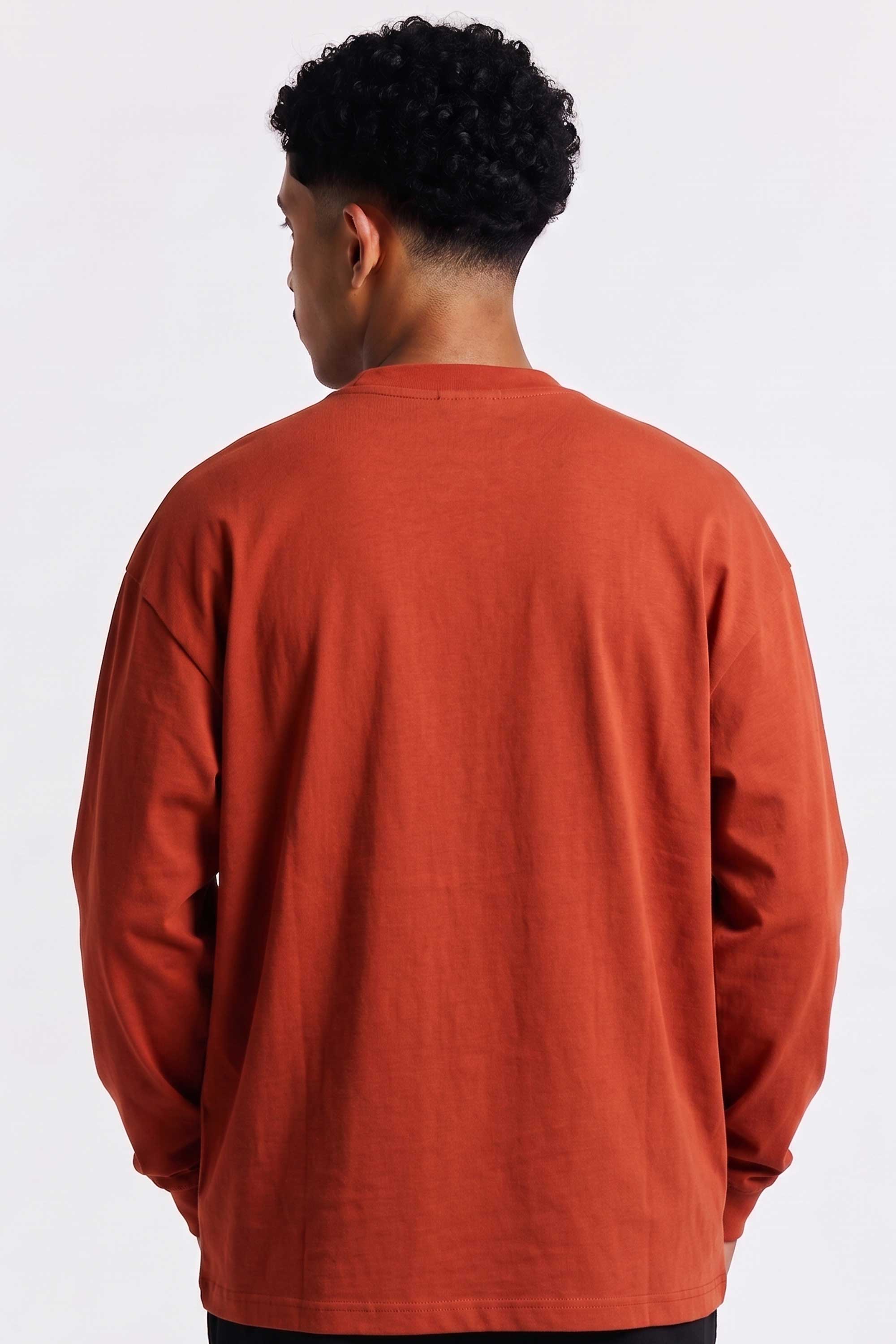 Camiseta Compton Manga Longa Classic Vermelha