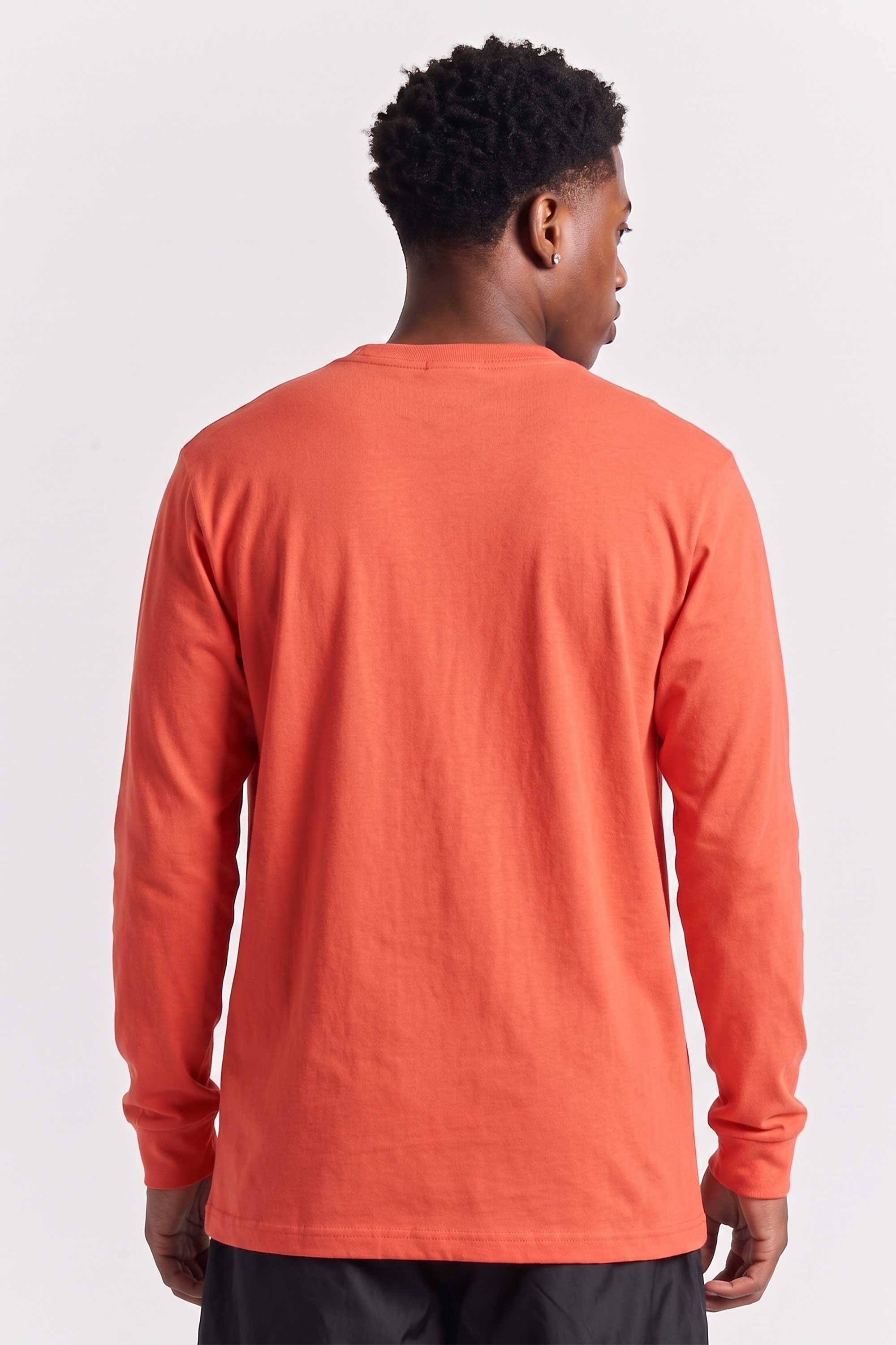 Camiseta Compton Manga Longa Logo Vermelha