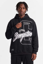 Moletom Compton Canguru Hood Certified Preto
