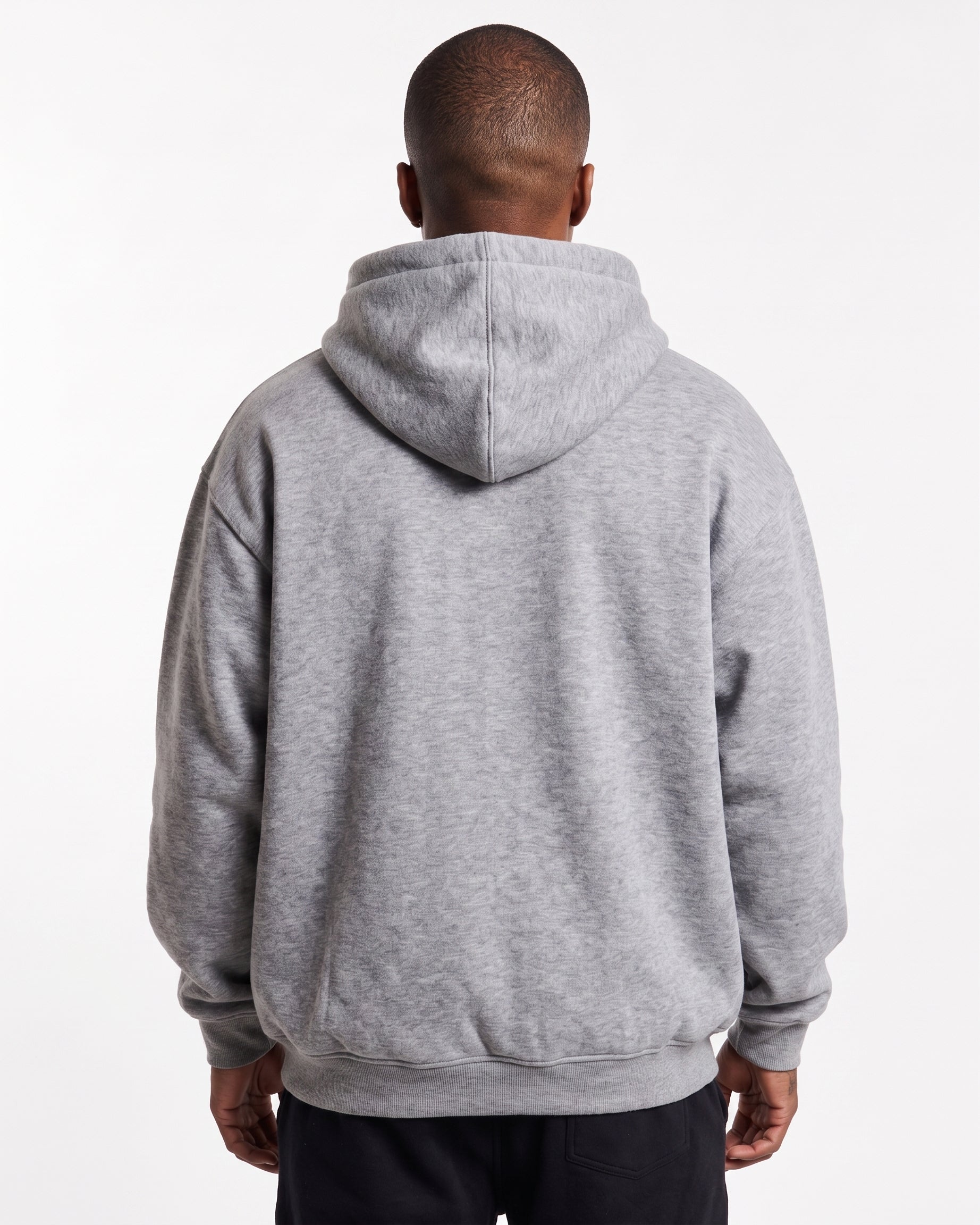 Moletom Compton Canguru Layers Cinza