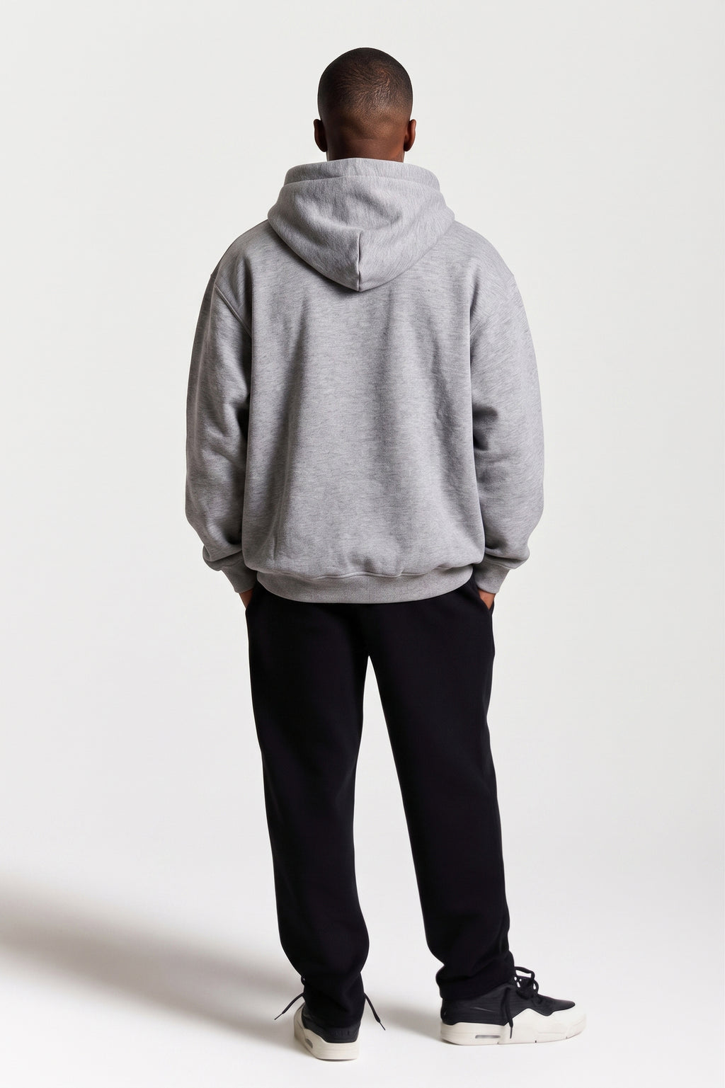 Moletom Compton Canguru Layers Cinza