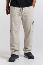 Calça Cargo Compton Sarja Balão Bege