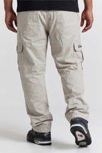 Calça Cargo Compton Sarja Balão Bege