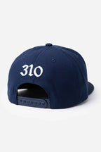 Boné Compton Aba Reta Snapback Classic Azul Marinho