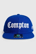 Boné Compton Aba Reta Snapback Classico Azul Royal