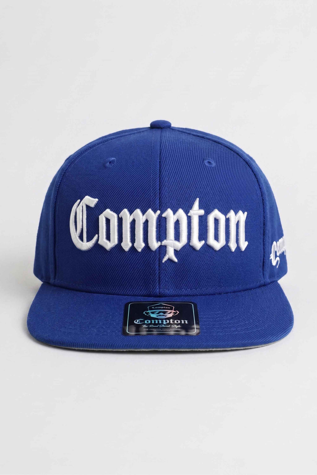 Boné Compton Aba Reta Snapback Classic Azul Royal