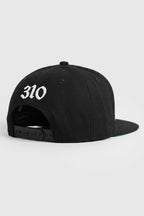 Boné Compton Aba Reta Snapback Classico - Preto