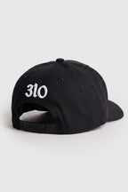 Boné Compton Aba Curva Snapback Classic Preto