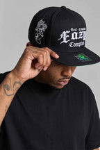 Boné Aba Reta Snapback Compton Real Gangsta Eazy-E Preto