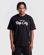 Camiseta Collab Starter x Compton Rap City Preta