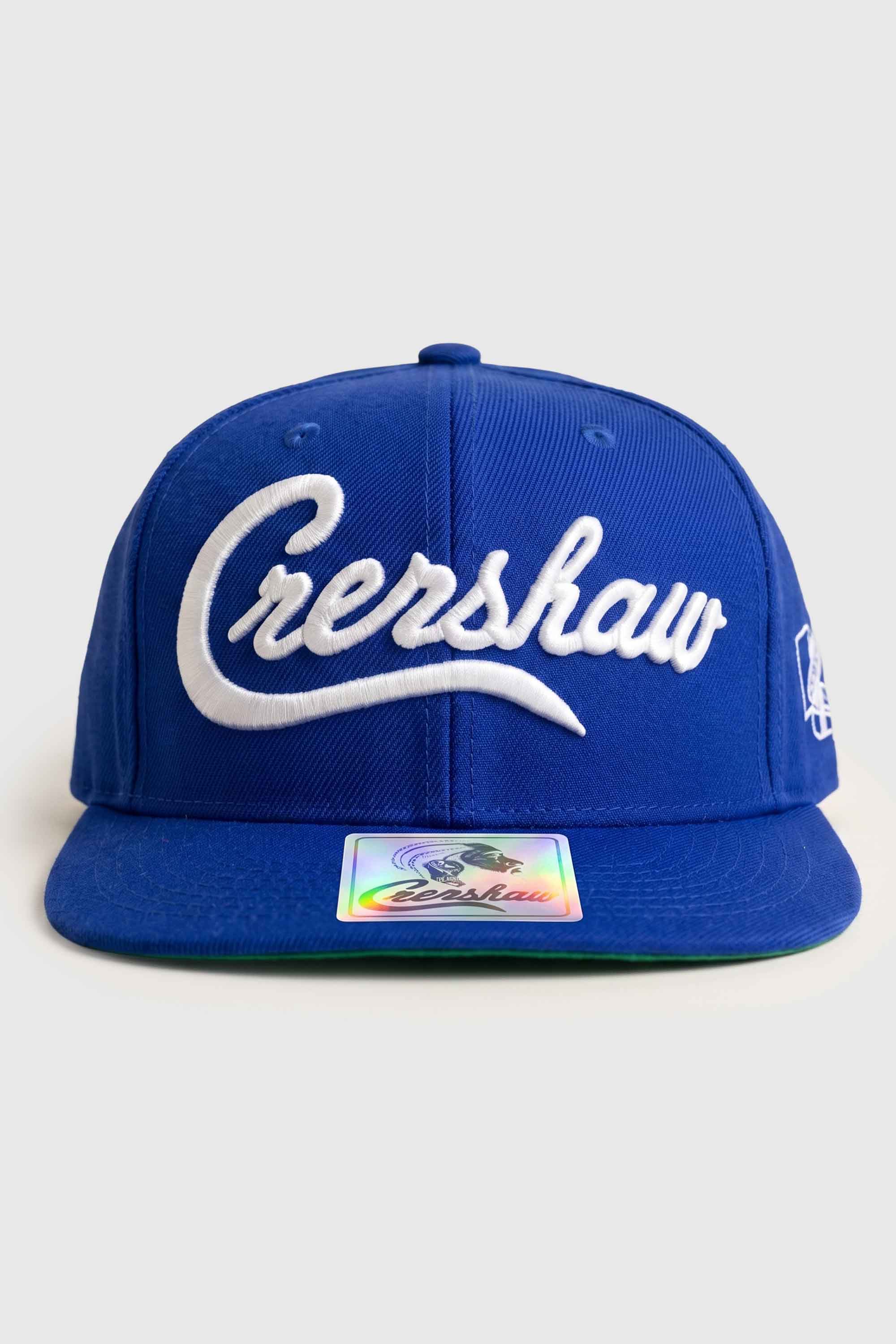 Boné Aba Reta Snapback Crenshaw Logo - Azul Royal