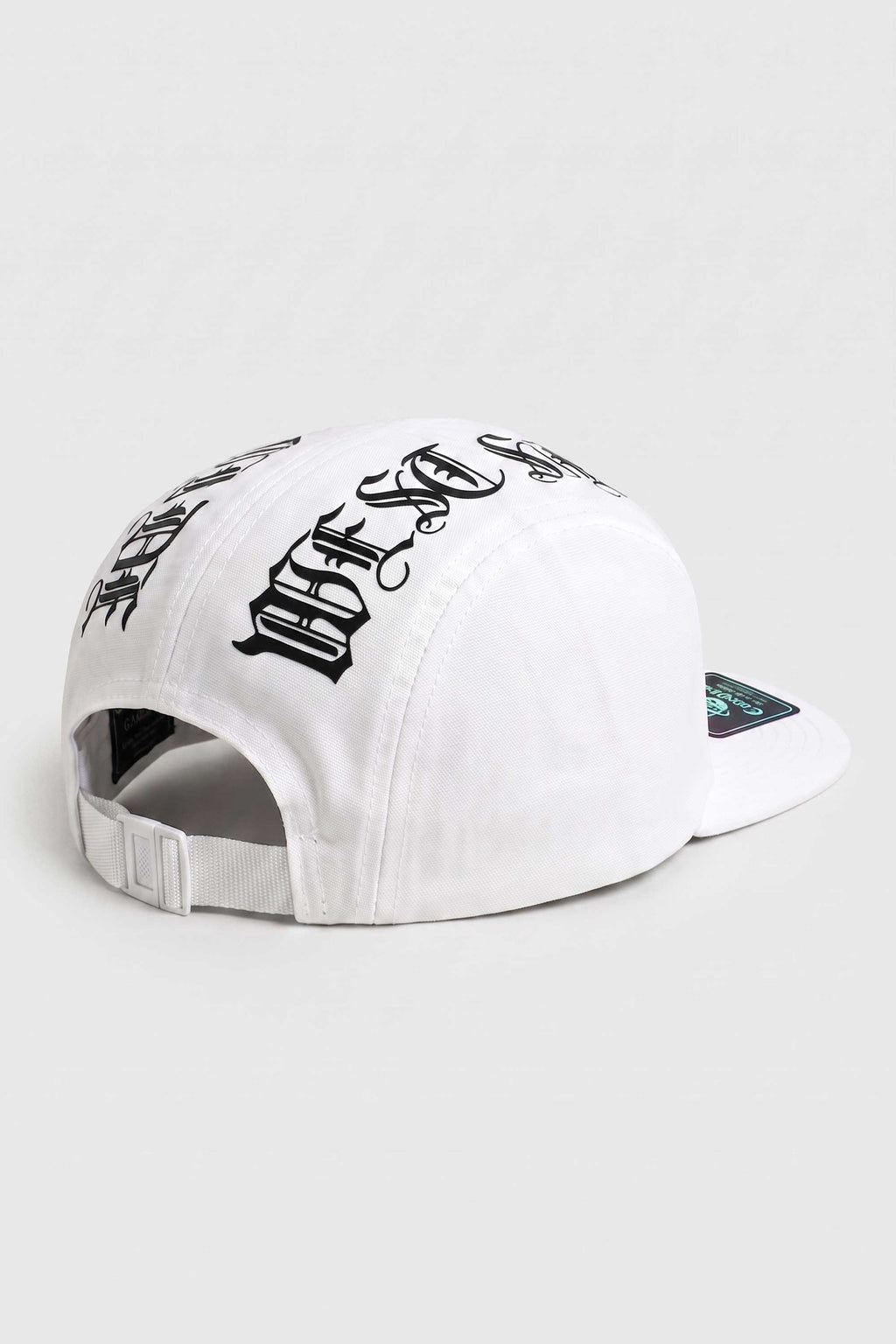 Boné Compton Five Panel Strapback West Side Branco