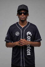 Kit Compton: Camiseta Baseball + Boné Dad Hat Baseball Preto
