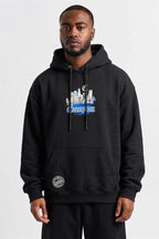 Moletom Compton Canguru CityScape Preto