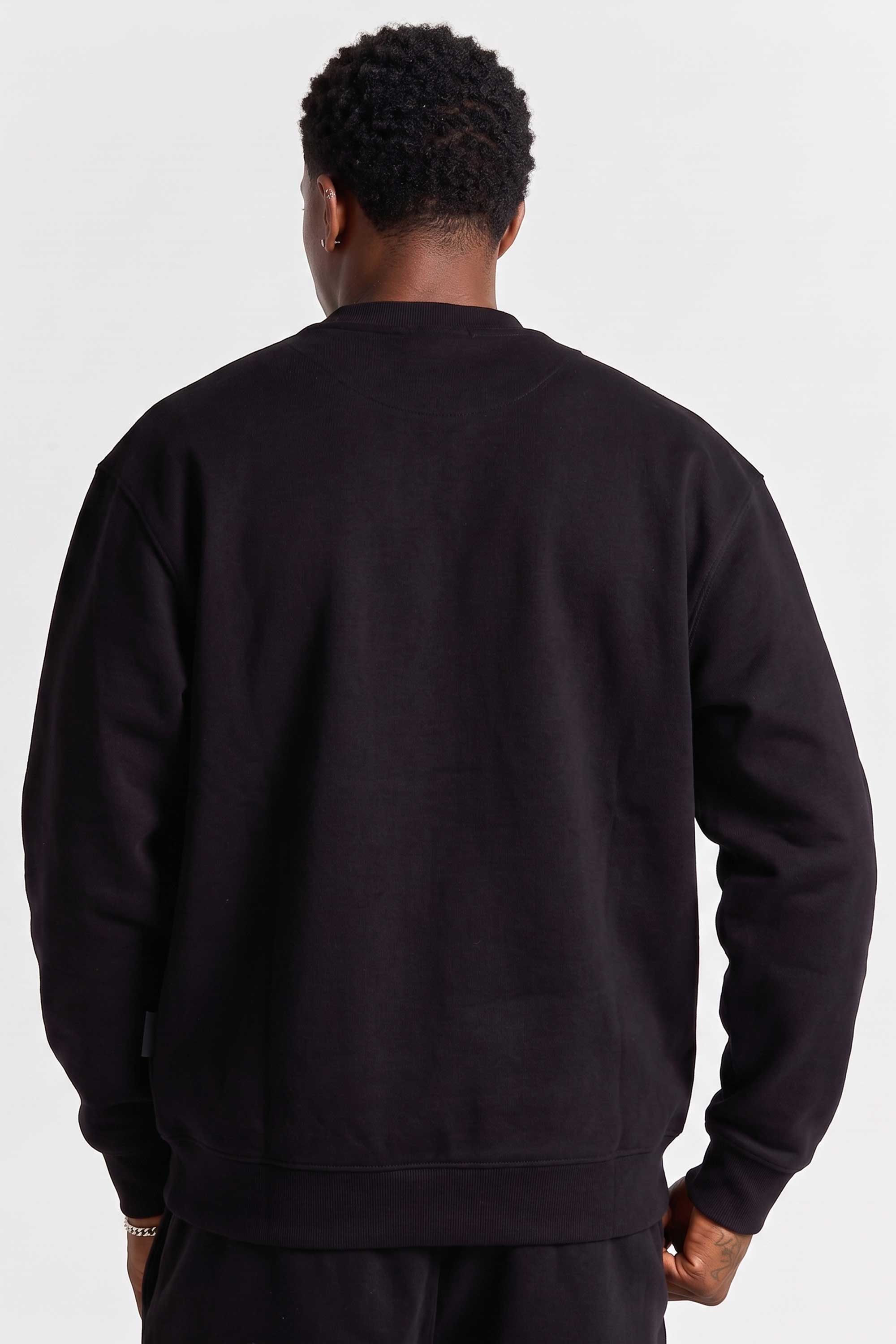 Moletom Compton Careca Champion Ring Preto