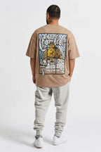 Camiseta Compton Oversized Boyz'N The Hood Caqui