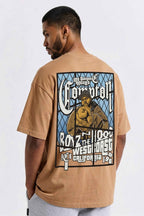 Camiseta Compton Oversized Boyz'N The Hood Caqui