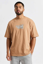 Camiseta Compton Oversized Boyz'N The Hood Caqui