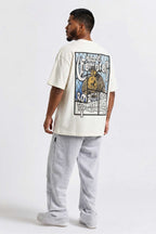 Camiseta Compton Oversized Boyz'N The Hood - Off White