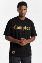 Camiseta Compton Oversized Classica Gold