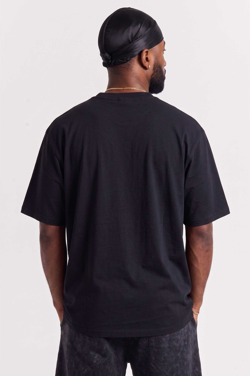 Camiseta Compton Oversized Classic Preta