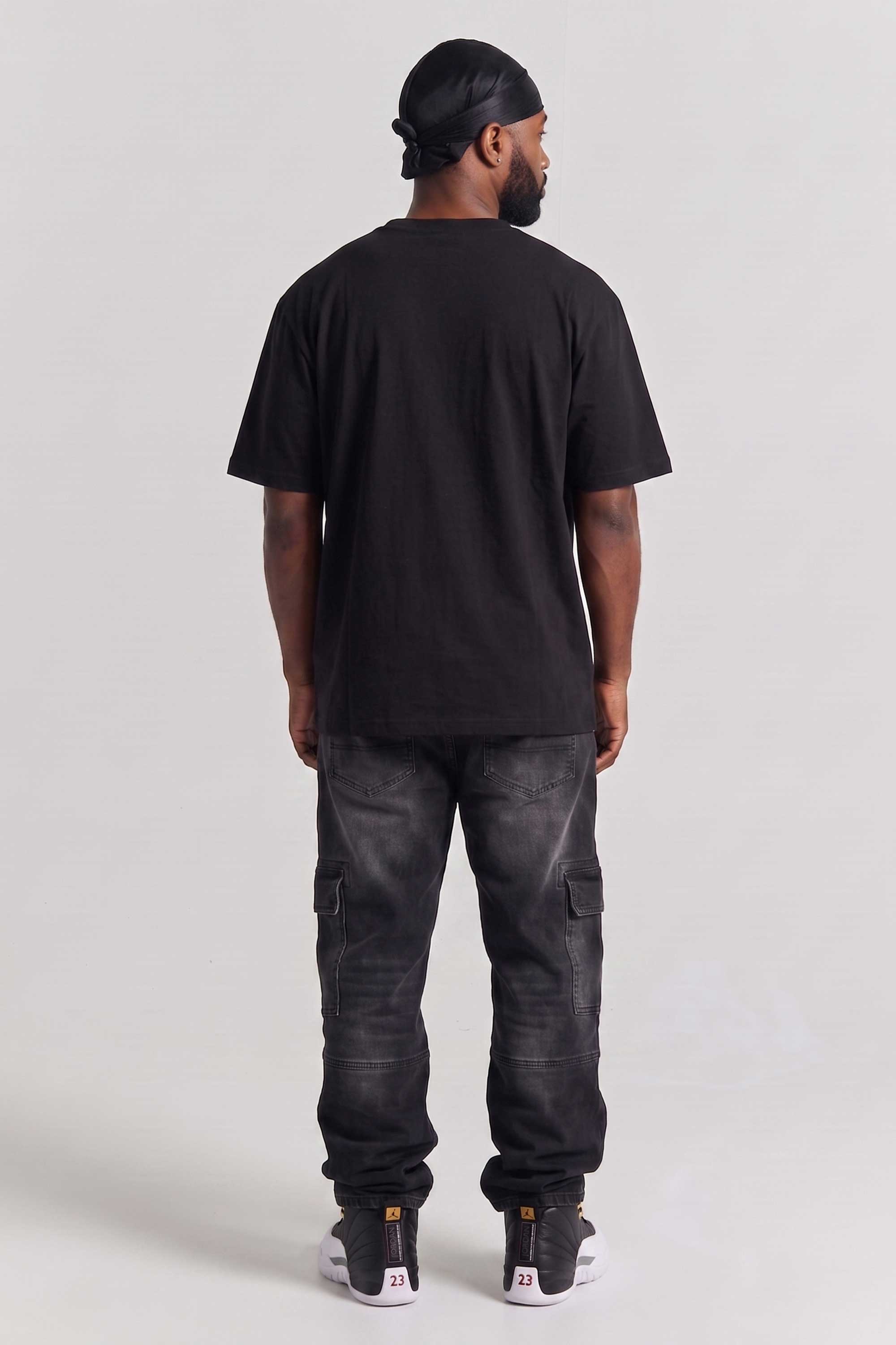 Camiseta Compton Oversized Classic Preta