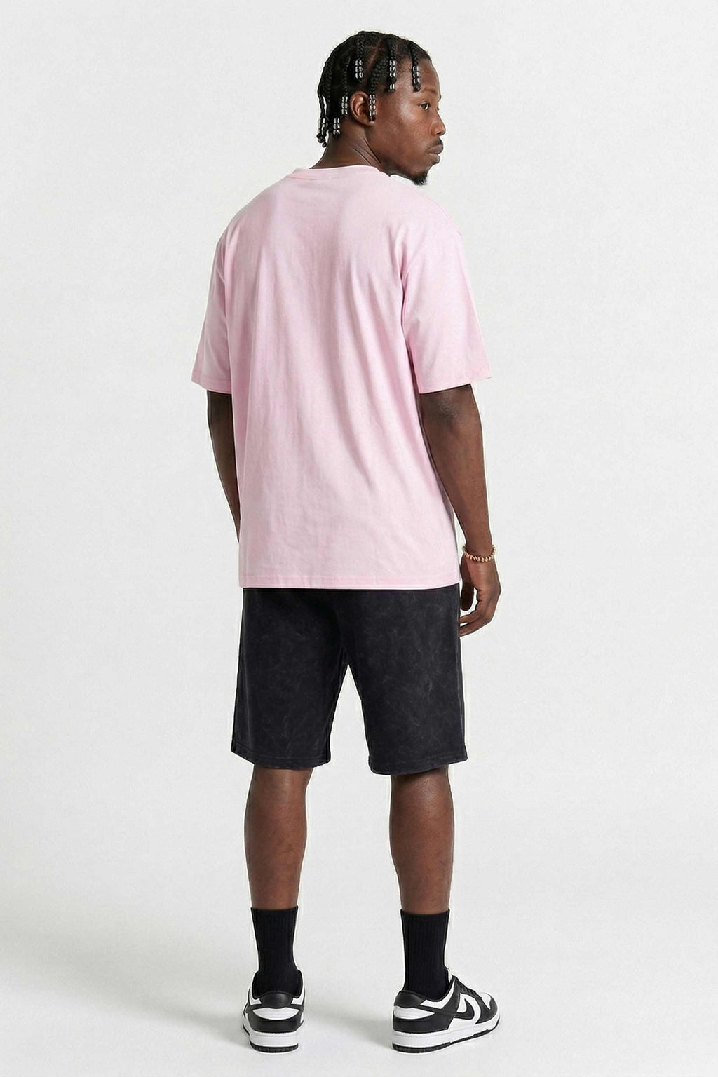 Camiseta Compton Oversized Classic Rosa