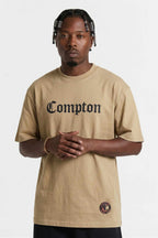 Camiseta Compton Oversized Classic Caqui