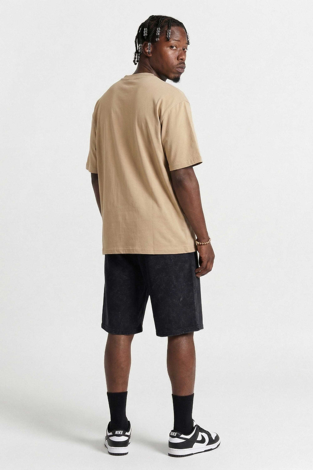Camiseta Compton Oversized Classic Caqui