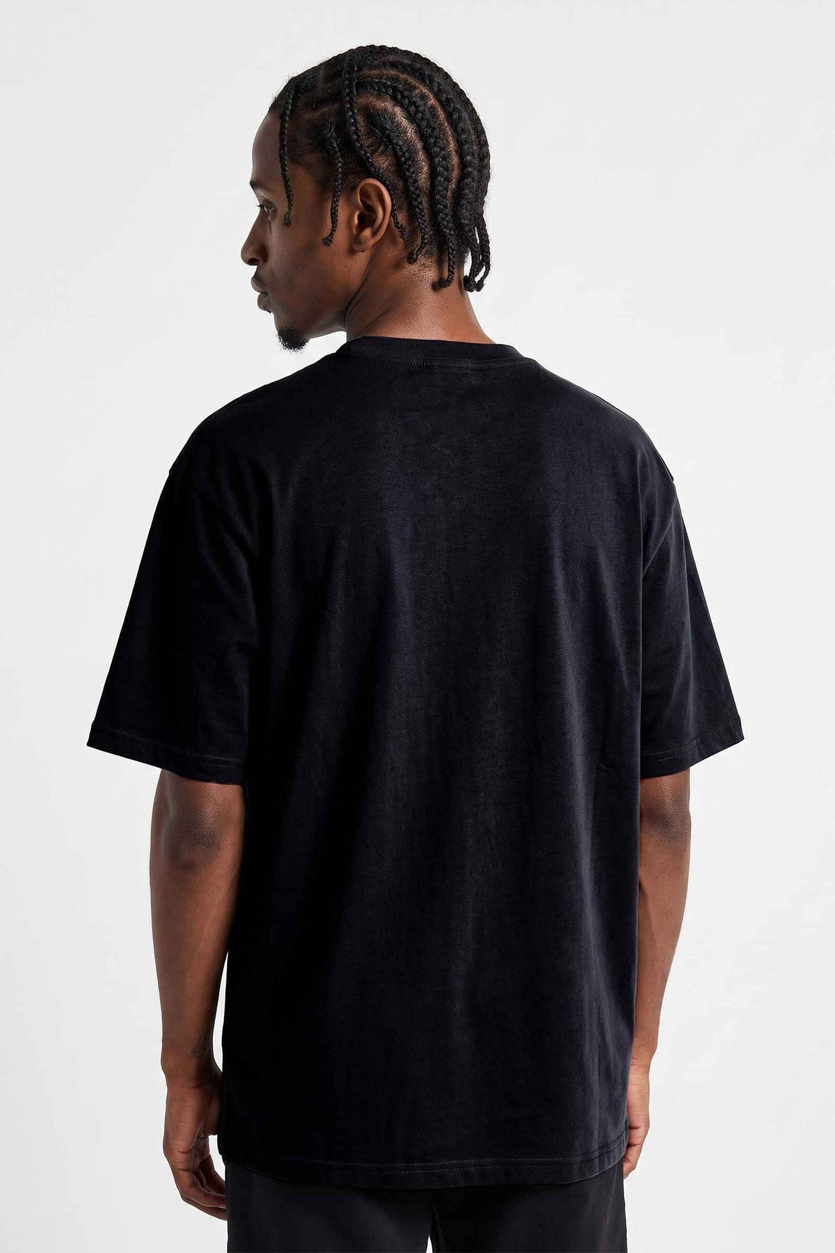 Camiseta Oversized Compton Streetwear Clássica Preta