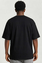 Camiseta Compton Oversized Logo Refletivo Preto