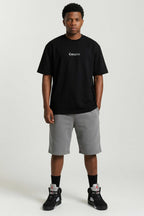 Camiseta Compton Oversized Logo Refletivo Preto