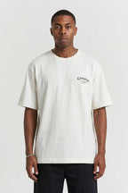 Camiseta Compton Oversized Los Angeles Flag Off White