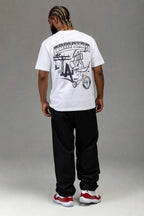 Camiseta Compton Oversized Lowbike Legacy Branco